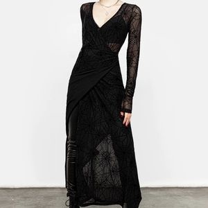 Disturbia venom wrap dress